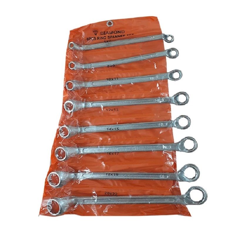 آچار دو سر رینگ دیاموند مدل 8pcs مجموعه 8 عددی